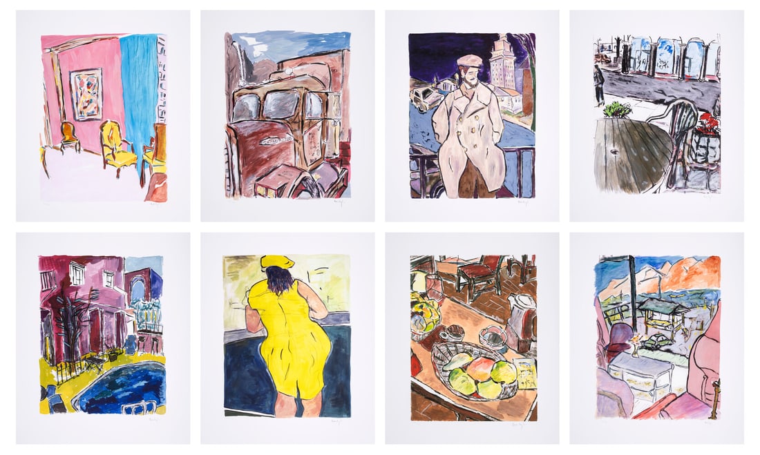 Bob Dylan (b.1941) The Complete Drawn Blank Series (Set of 8) (2011) (1 of 9)