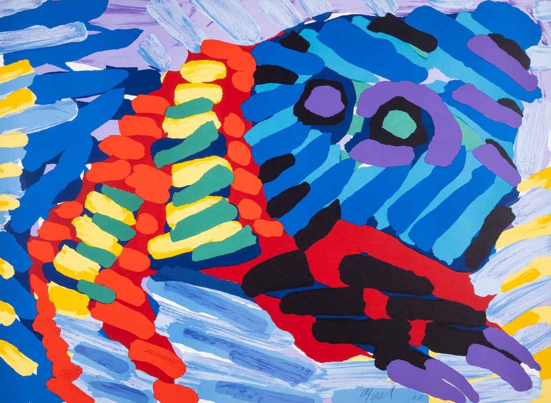 Karel Appel (1921-2006) See me running again (1 of 1)