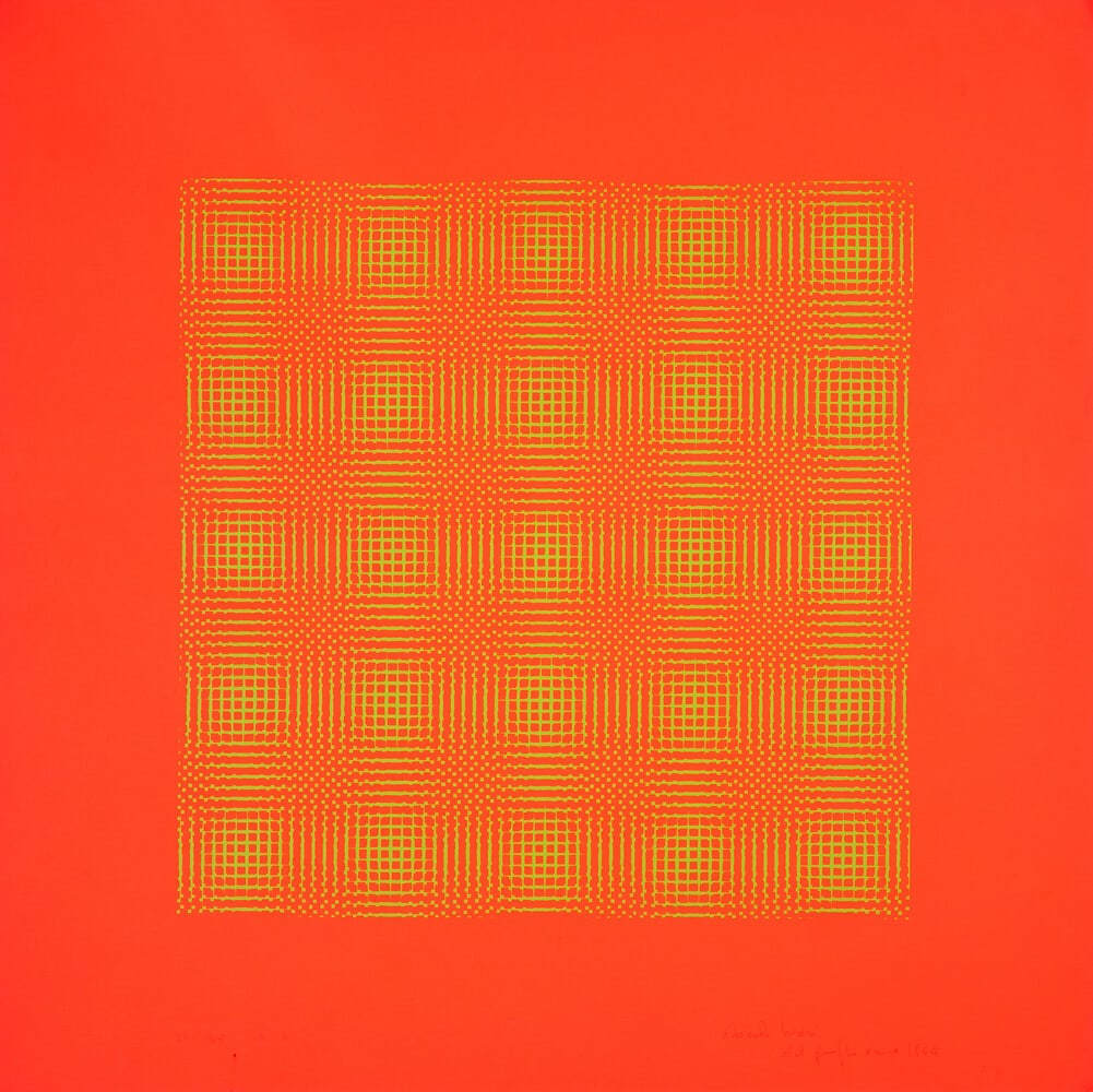 Alberto Biasi (b.1937) Untitled (Two Prints) (1 of 2)