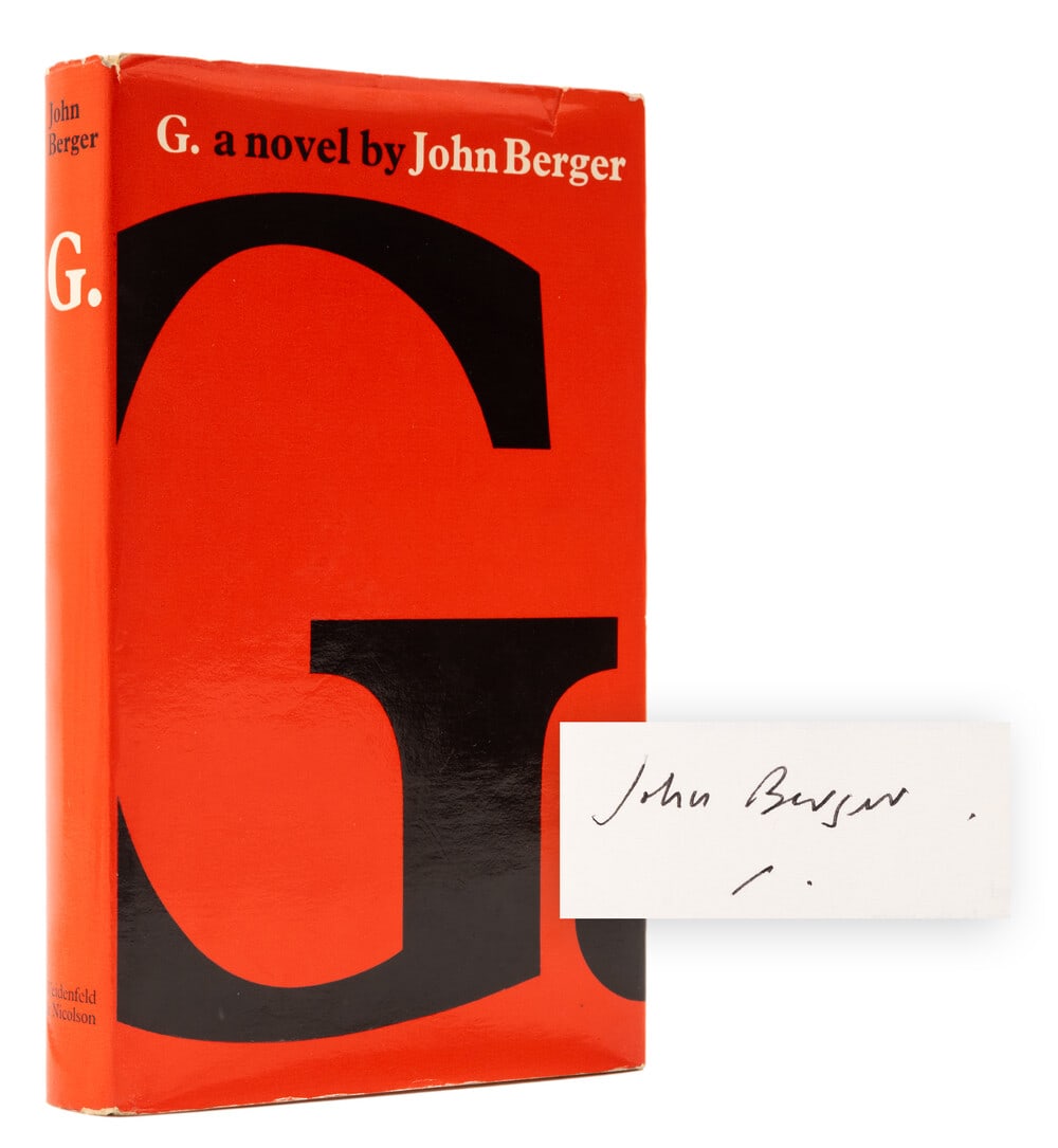 Berger (John) G., first edition, signed by the author, 1972 (1 of 1)