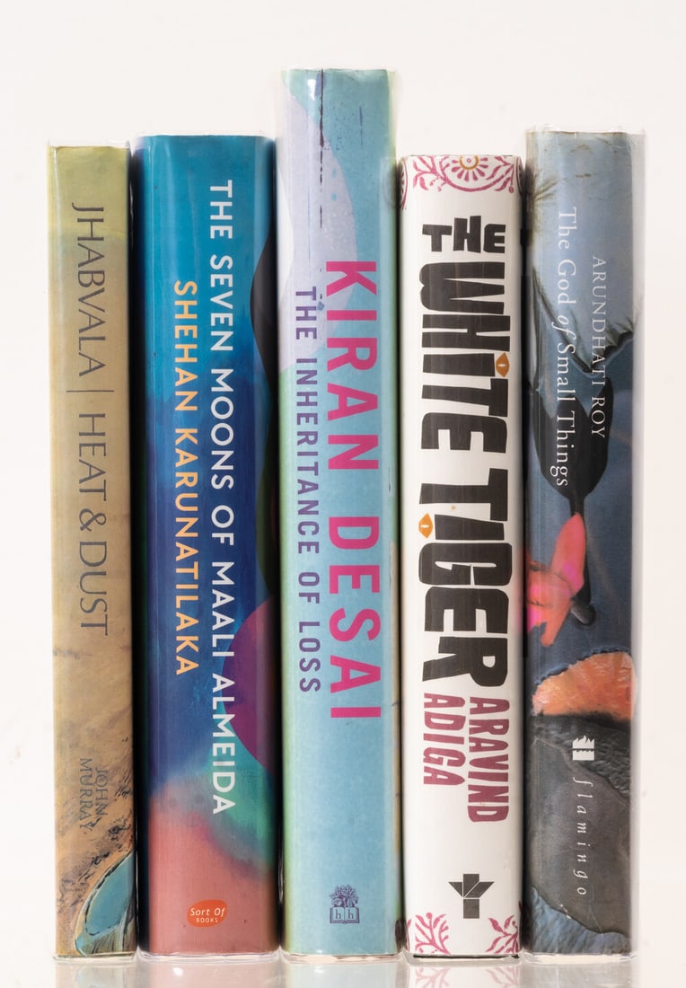 Roy (Arundhati) The God of Small Things, first edition, signed by the author, 1997; and 3 others by: Roy (Arundhati) The God of Small Things, 1997 § Desai (Kiran) The Inheritance of Loss, 2006 § Adiga (Aravind) The White Tiger, 2008 § Karunatilaka (Shehan) The Seven Moons of Maali