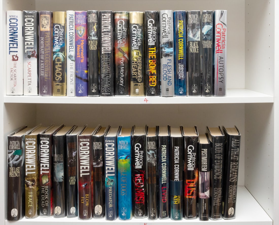 Cornwell (Patricia) Portmortem, first English edition, signed by the author, 1990; and 27 others by (1 of 1)