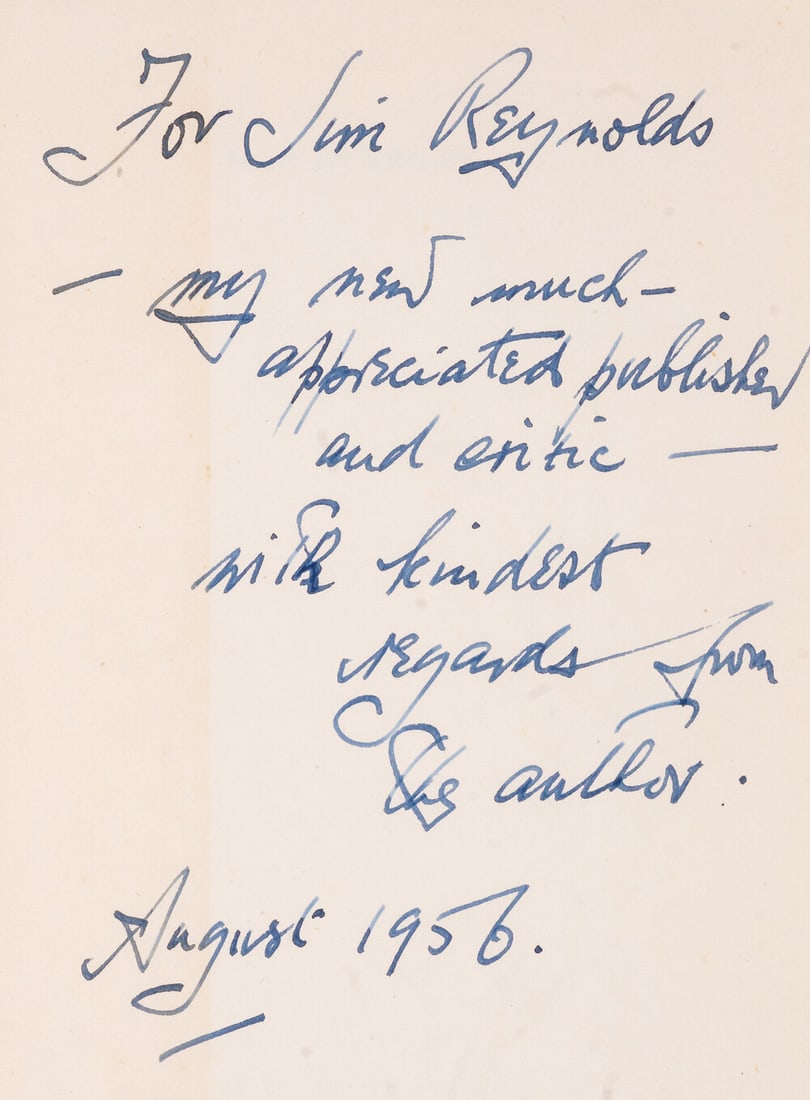[Stoll (Simon Gray)] "Denys Craig". Man in Ebony, first edition, signed presentation inscription (1 of 2)