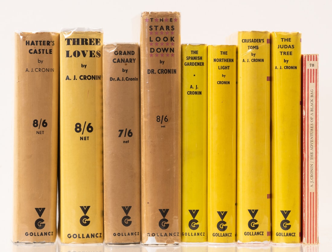 Cronin (A. J.) Hatter's Castle, first edition, 1931; and 8 others by the same (9) (1 of 1)