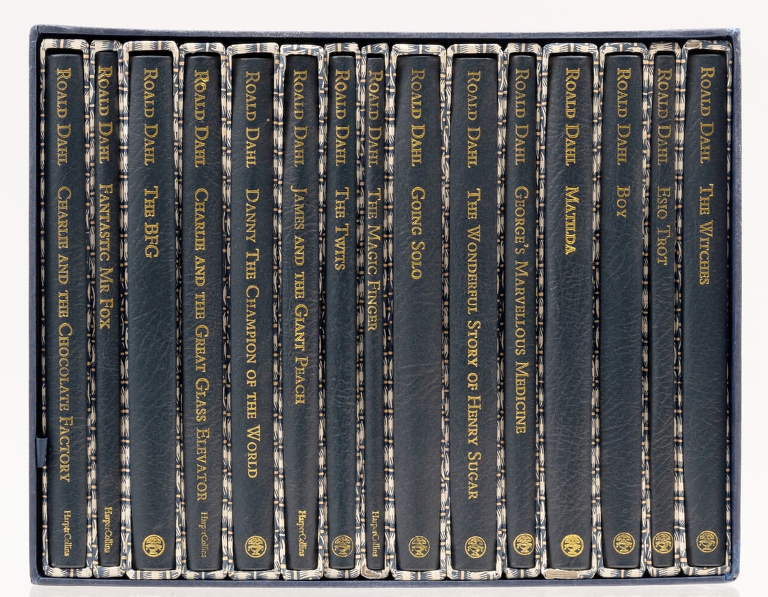 Dahl (Roald) [Collected Works for Children], 15 vol., Commemorative Edition, each one of 500 copies,: Dahl (Roald) [Collected Works for Children], 15 vol., Commemorative Edition, each one of 500 copies, illustrations by Nancy Ekholm Burkert, Joseph Schindelma