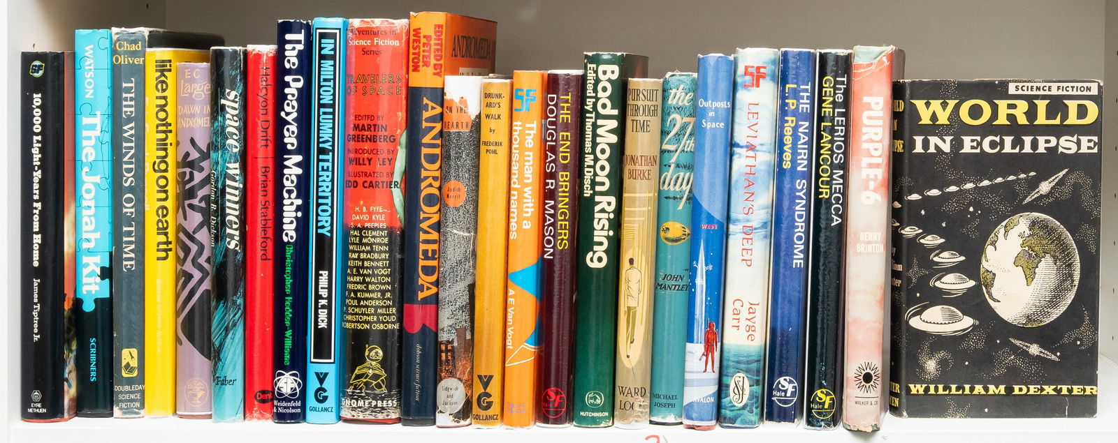 Dexter (William) World in Eclipse, first English edition, signed presentation inscription from the (1 of 1)