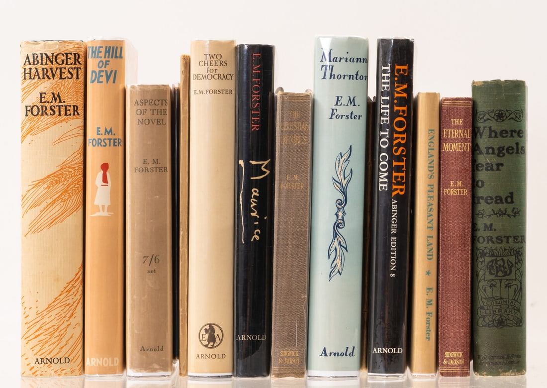 Forster (E.M.) Where Angels Fear to Tread, "Colonial Library" edition, 1905; and 13 others by (1 of 1)