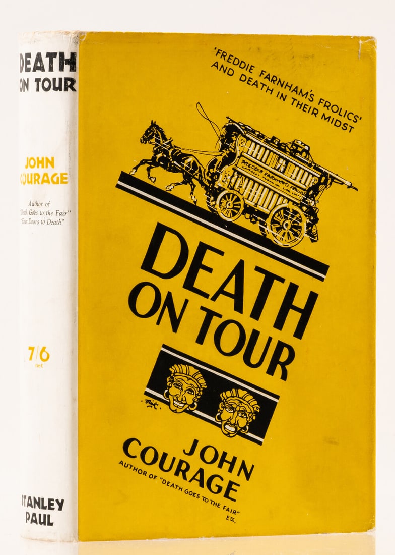 Goyne (Richard) [John Courage] Death on Tour, first edition, 1937. (1 of 1)