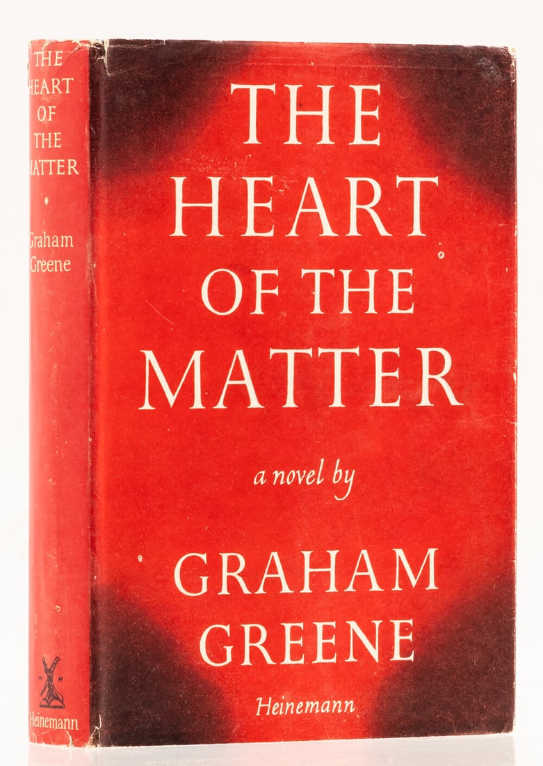 Greene (Graham) The Heart of the Matter, first Book Society edition, signed by the author, 1948. (1 of 2)
