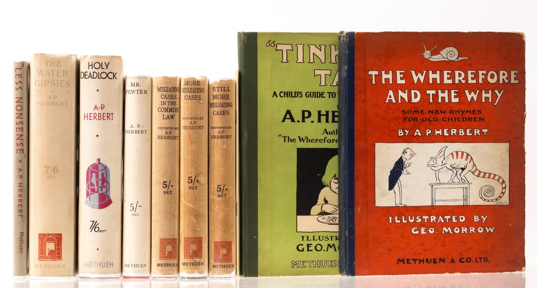 Herbert (A.P.) The Wherefore and the Why, first edition, signed presentation inscription from the (1 of 1)