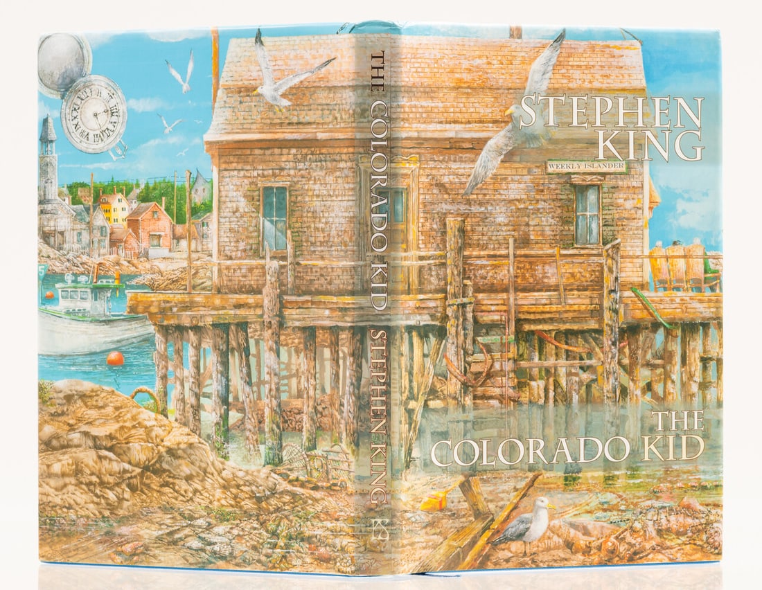 King (Stephen) The Colorado Kid, one of 150 copies signed by the author, Charles Ardai and Glenn (1 of 2)