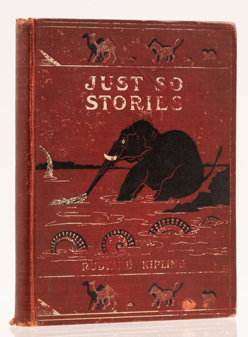 Kipling (Rudyard) Just So Stories, first edition, first state, presentation copy with publisher's (1 of 1)