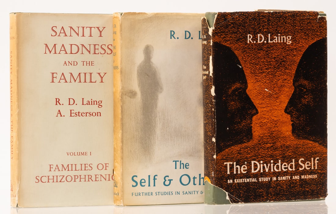 Laing (R. D.) The Divided Self: A Study of Sanity and Madness, first edition, signed presentation (1 of 2)