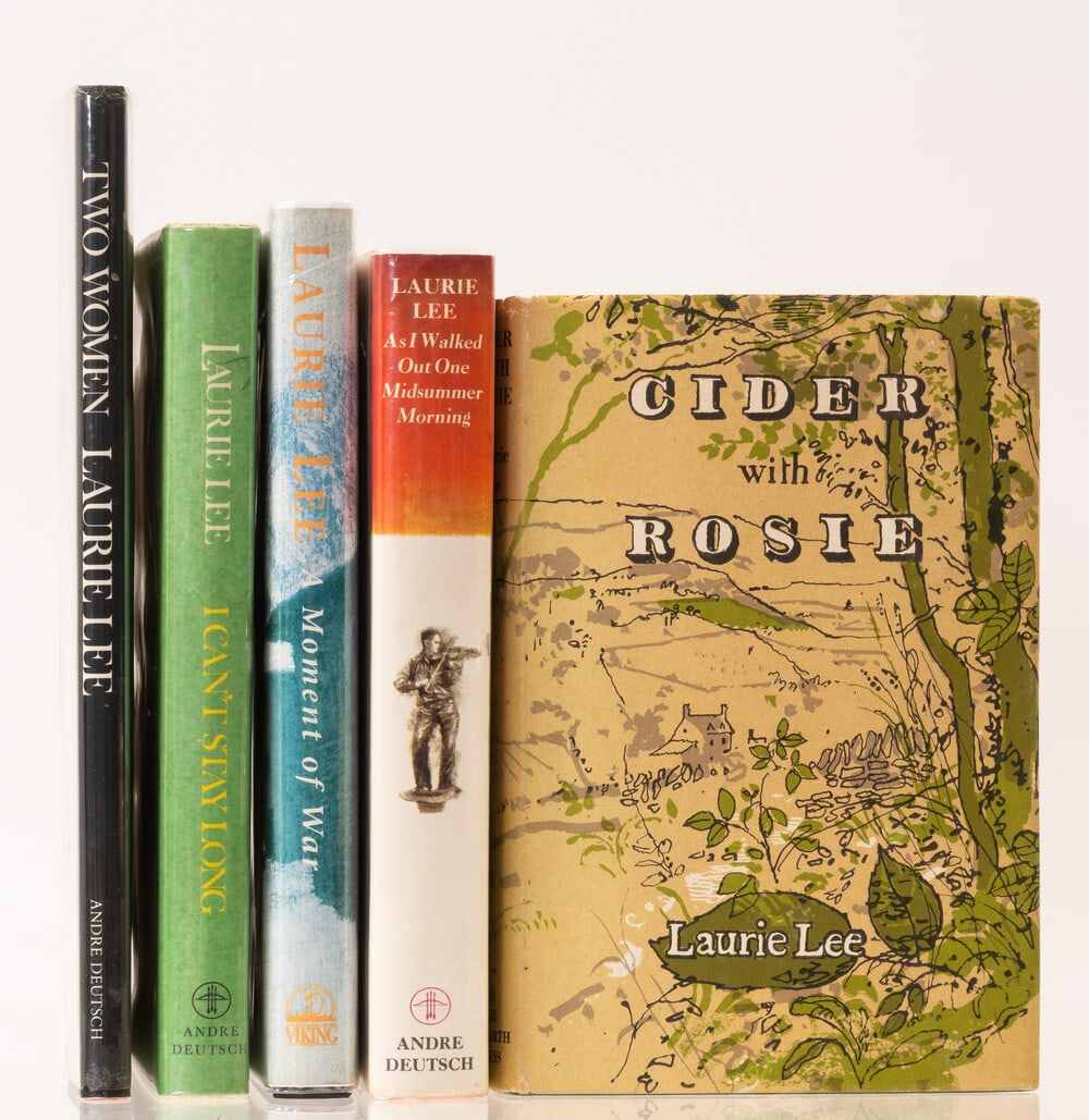 Lee (Laurie) Cider with Rosie, first edition, 1959; and others from his autobiographical trilogy, (1 of 1)