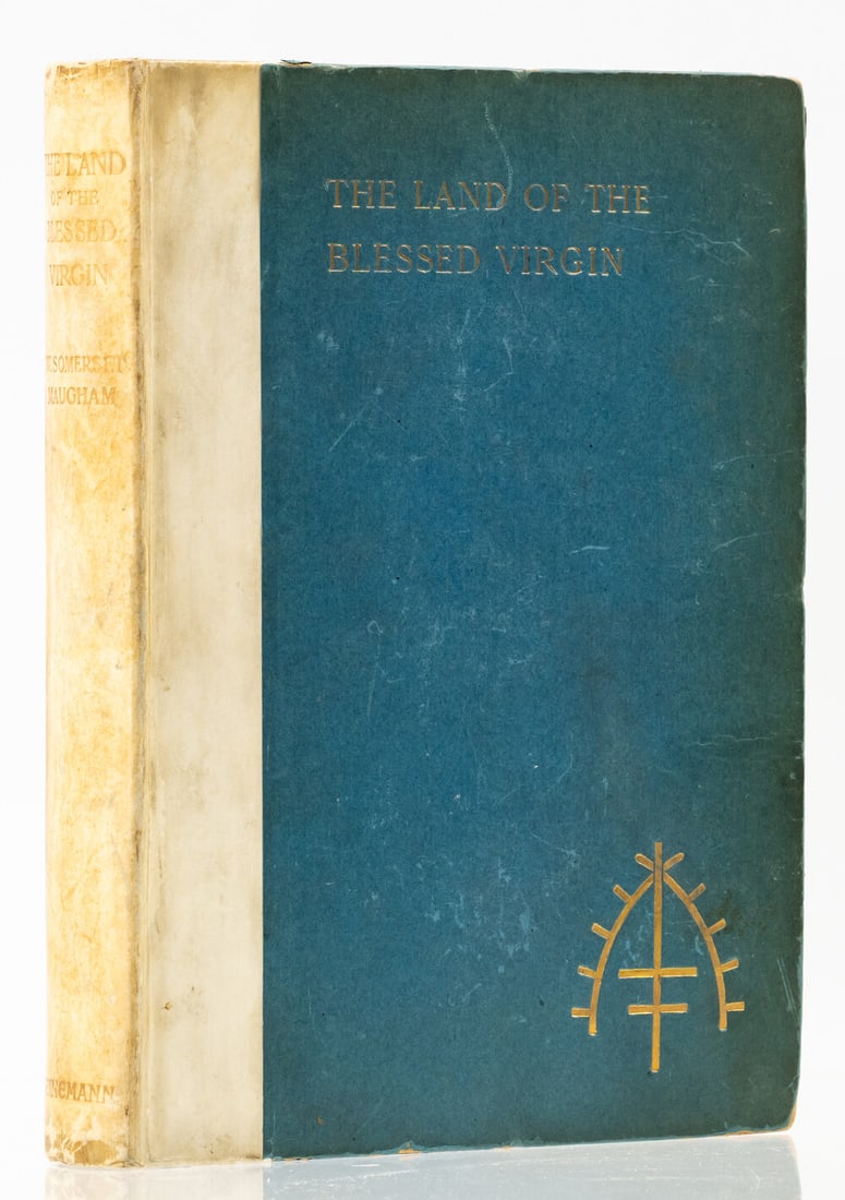 Maugham (William Somerset) The Land of the Blessed Virgin, first edition, signed presentation (1 of 2)