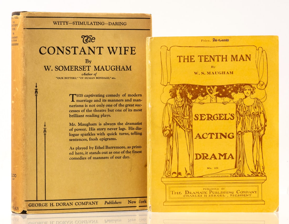 Maugham (William Somerset) The Tenth Man: A Tragic Comedy, first American edition, Chicago, 1913; (1 of 1)
