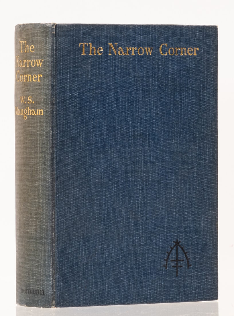 Maugham (William Somerset) The Narrow Corner, first edition, signed presentation inscription from (1 of 2)