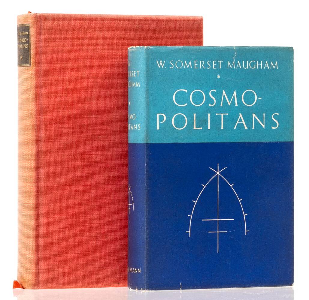 Maugham (William Somerset) Cosmopolitans, first English edition, third issue, signed presentation (1 of 2)