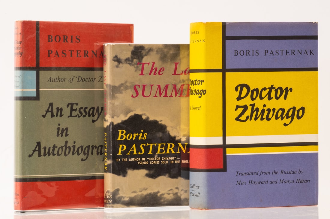 Pasternak (Boris) Doctor Zhivago, first English edition, 1958; and 2 others by the same (3) (1 of 1)