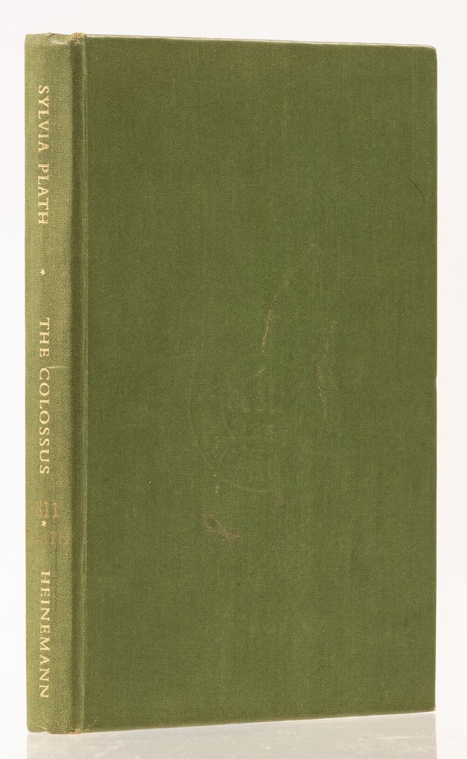 Plath (Sylvia) The Colossus. Poems, first edition, association copy, Freida Hughes' ownership (1 of 2)