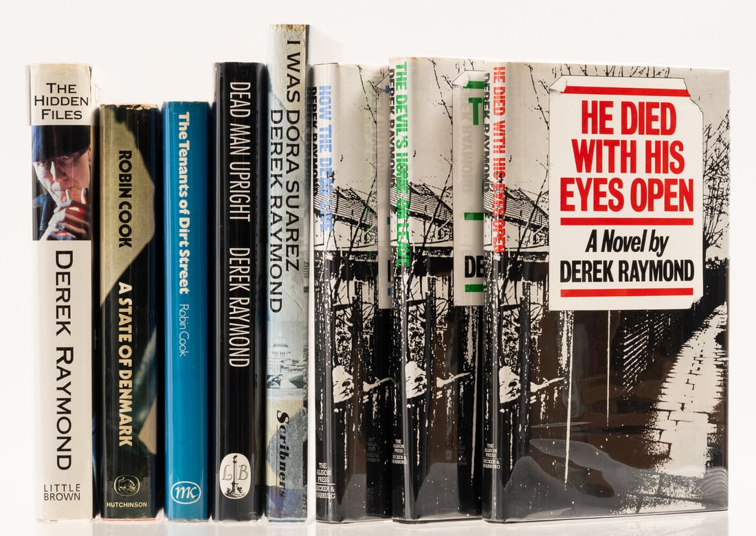 Raymond (Derek) He Died with his Eyes Open, first edition, 1984; and 7 others, Raymond/Cook (8) (1 of 1)