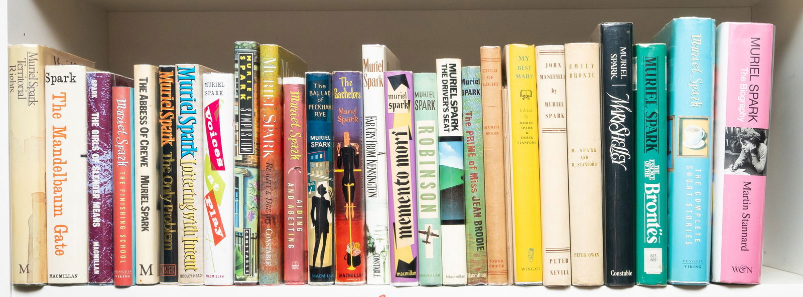 Spark (Muriel) The Prime of Miss Jean Brodie, first edition, 1961; and 28 others by Spark (25) (1 of 1)