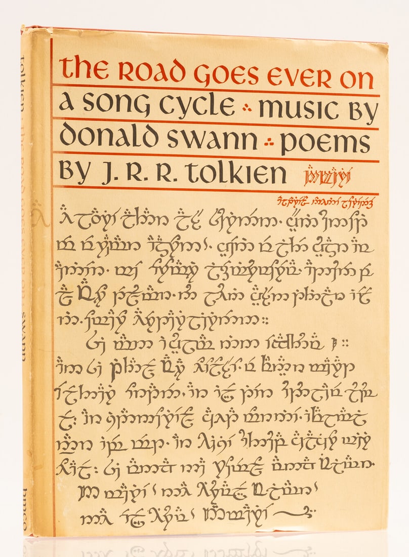 Tolkien (J.R.R.) and Music by Donald Swann. The Road Goes Ever On: A Song Cycle, first edition, (1 of 1)
