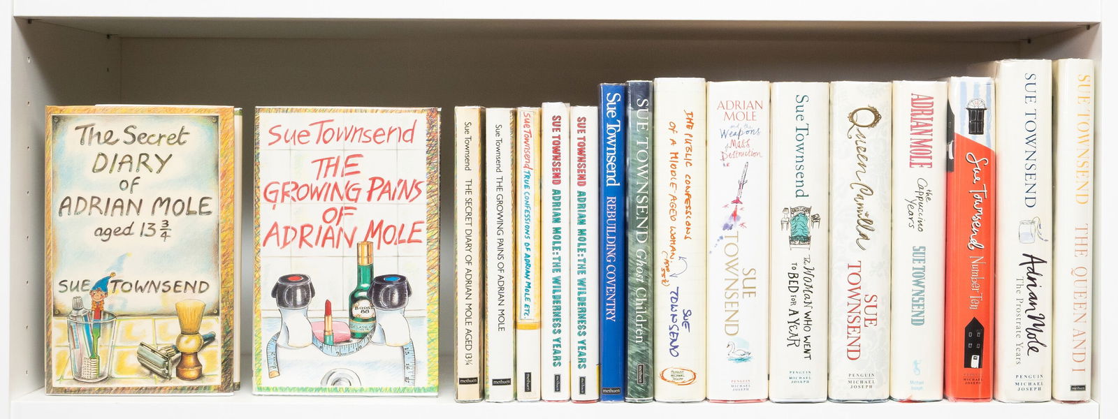 Townsend (Sue) The Secret Diary of Adrian Mole Aged 13 3/4, first edition, 1982; and 16 others by (1 of 1)