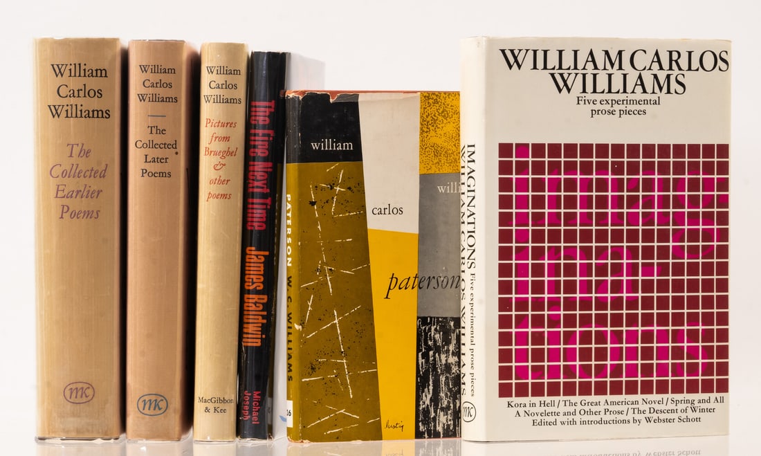 Williams (William Carlos) Five Experimental Prose Pieces, first edition, 1970; and 5 others by (1 of 1)