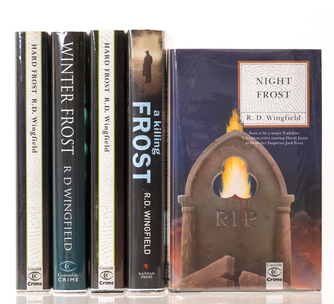 Wingfield (R.D.) Night Frost, signed by the author, 1992; and 4 others by the same, some signed (5) (1 of 2)