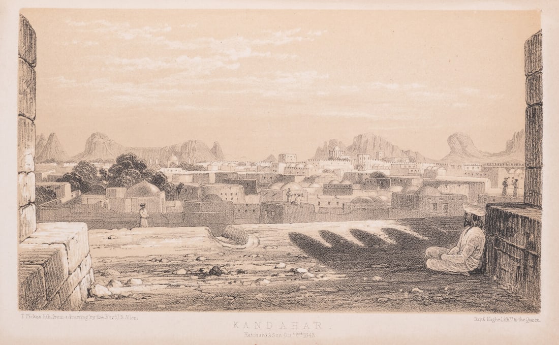 Afghanistan.- Allen (Rev. I. N.) Diary of a March through Sinde and Affghanistan...during the (1 of 1)