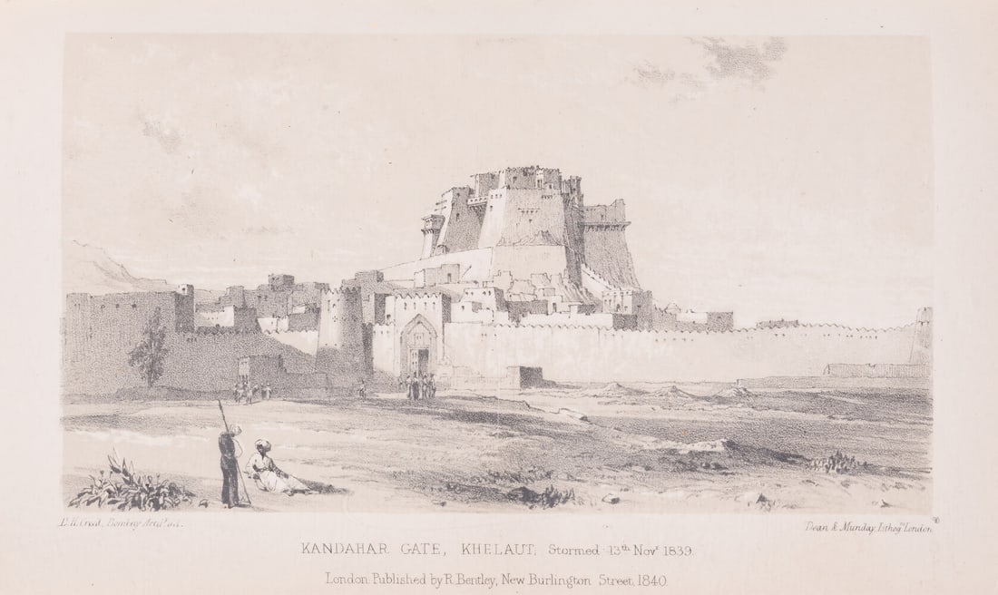 Afghanistan.- Kennedy (Richard Hartley) Narrative of the Campaign of the Army of the Indus, in Sind: Afghanistan.- Kennedy (Richard Hartley) Narrative of the Campaign of the Army of the Indus, in Sind and Kaubool, in 1838-9, 2 vol.,