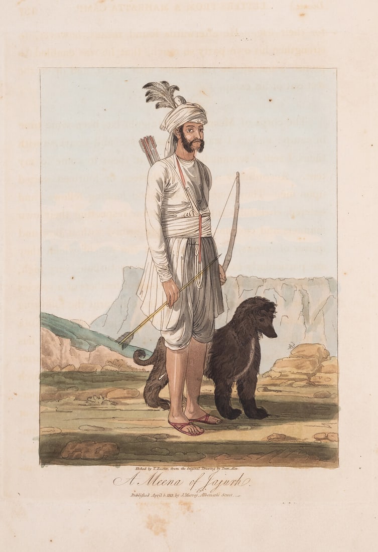 Broughton (Thomas Duer) [Letters written in a Mahratta Camp during the year 1809], contemporary calf: Broughton (Thomas Duer) [Letters written in a Mahratta Camp during the year 1809], first editi
