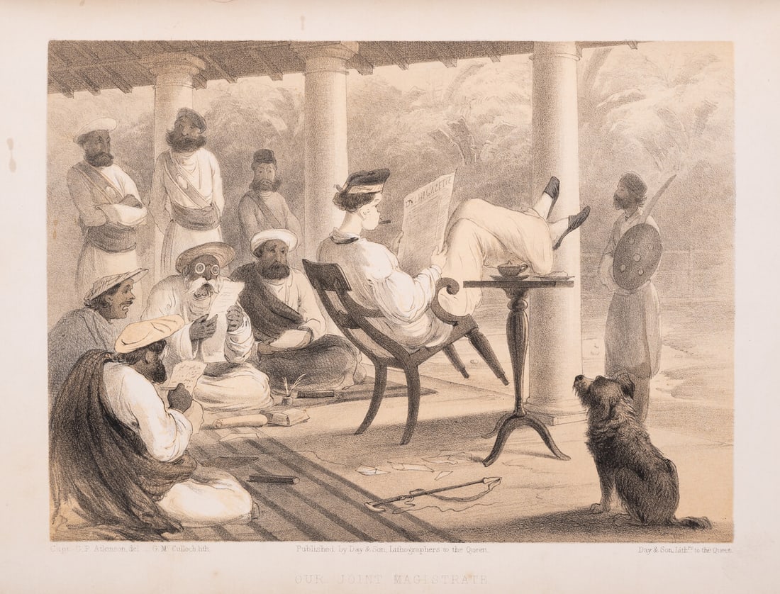 Atkinson (George Francklin) "Curry & Rice" on Forty Plates, first edition, [1860]. (1 of 1)