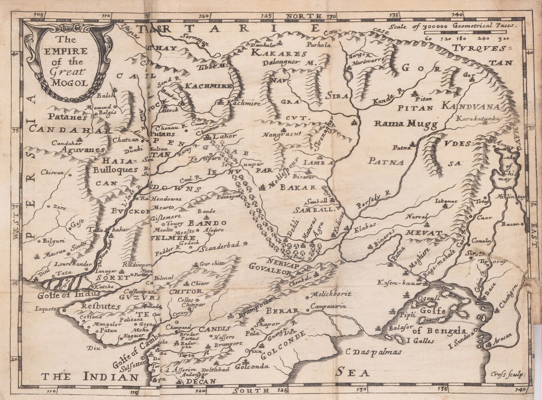 [Bernier (François)] [The History of the late Revolution of the Empire of the Great Mogol...], 2: [Bernier (François)] [The History of the late Revolution of the Empire of the Great Mogol...], [translated by Henry Oldenburg], 2 vol. in 1,