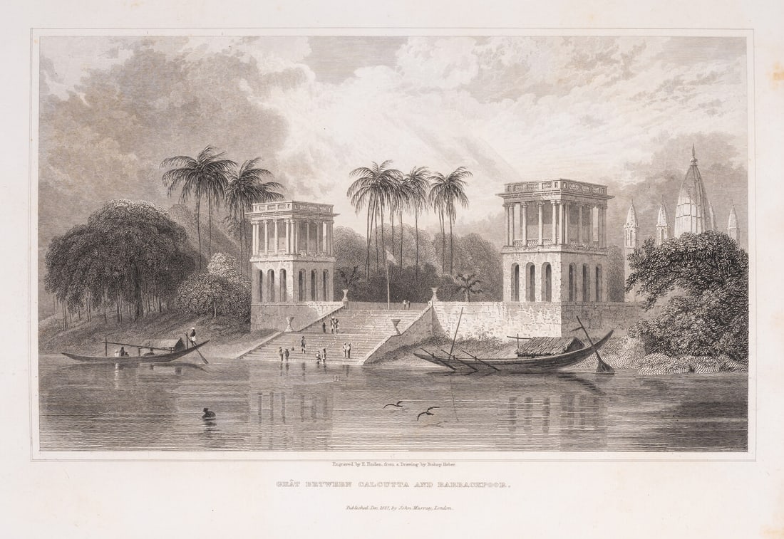 Heber (Reginald) Narrative of a Journey through the Upper Provinces of India..., 2 vol., first: Heber (Reginald, Bishop of Calcutta) Narrative of a Journey through the Upper Provinces of India..., 2 vol., first ed