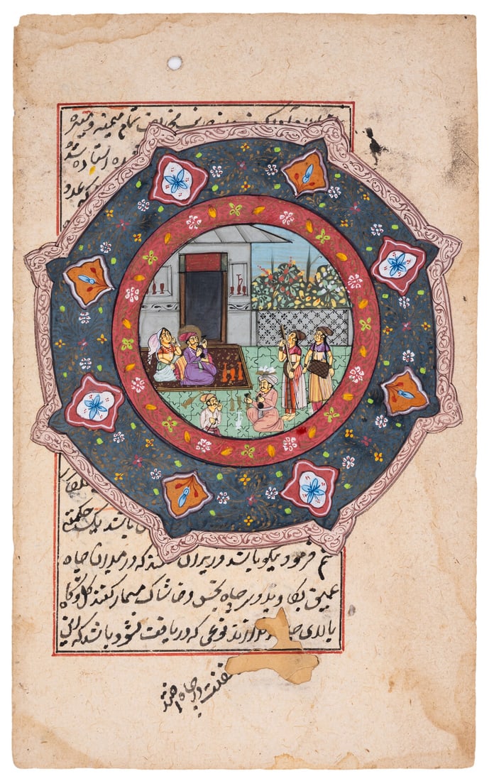 Indian School (probably late 19th century) Collection of 35 Indian miniatures, [circa 1900 or later]: Indian School (probably late 19th century) Collection of 35 Indian miniatures, by various hands, opaque pigments, various sizes, largest 280 x 160 mm (11