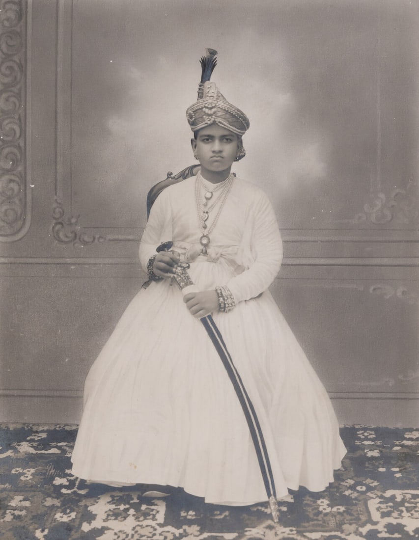 Anonymous photographer (active in India, early 20th century) Portrait of H.H. Maharaja Sawai Man (1 of 1)