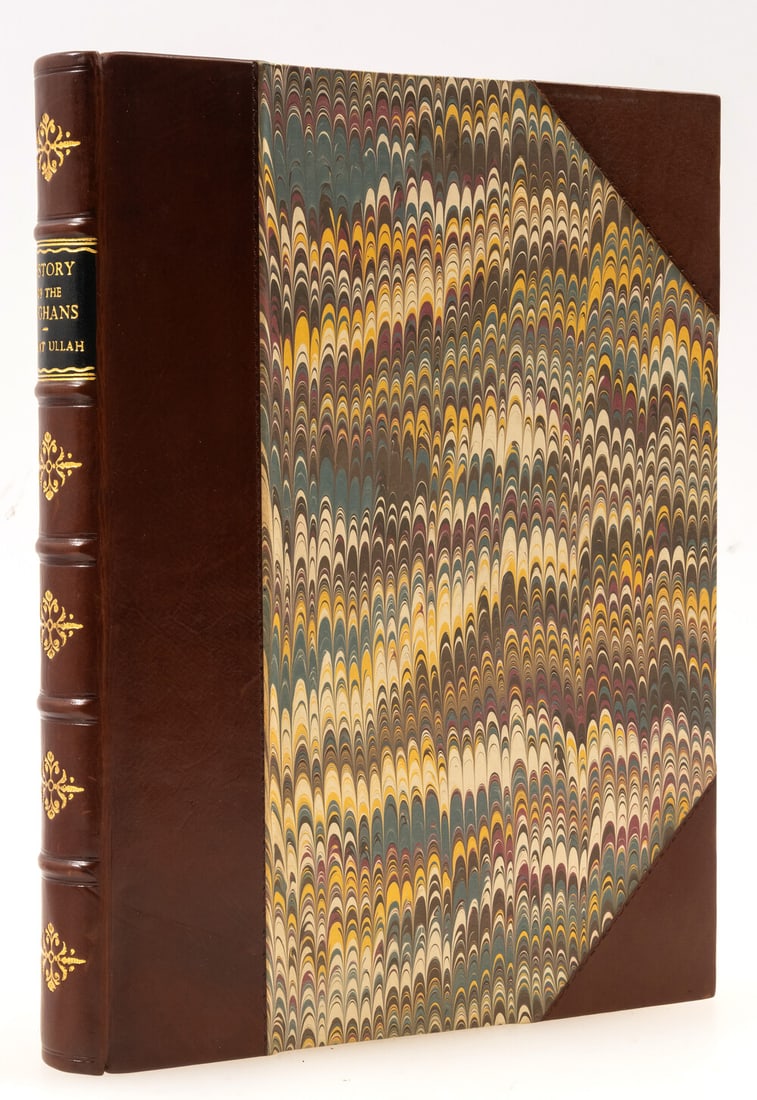 Neamet Ullah. The History of the Afghans, 2 vol. in 1, first edition, modern half calf, Oriental: Neamet Ullah. The History of the Afghans, translated by Bernhard Dorn, 2 vol. in 1, first edition, half-titles (first slightly fraye
