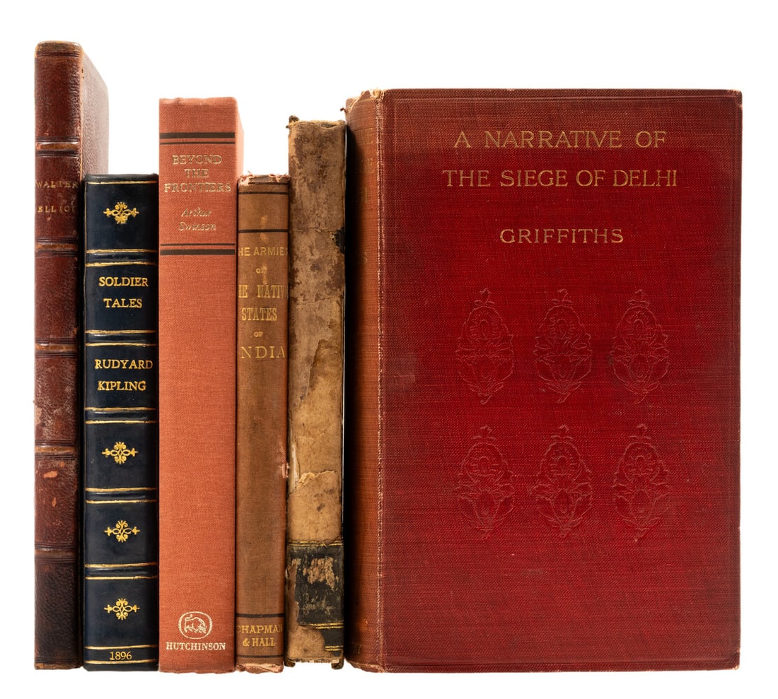 Sewell (Robert) Sir Walter Elliot of Wolfelee, one of 100 copies, Edinburgh, 1896; and others on: Sewell (Robert) Sir Walter Elliot of Wolfelee, one of 100 copies, portrait frontispiece, occasional slight chipping