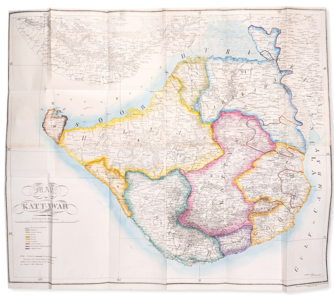 Thomas (R.Hughes) Historical, Geographical, and Statistical Memoirs on the Province of Kattywar,: Thomas (R.Hughes, editor) Historical, Geographical, and Statistical Memoirs on the Province of Kattywar; and on the Districts of Babriawar and Okhamundul...,