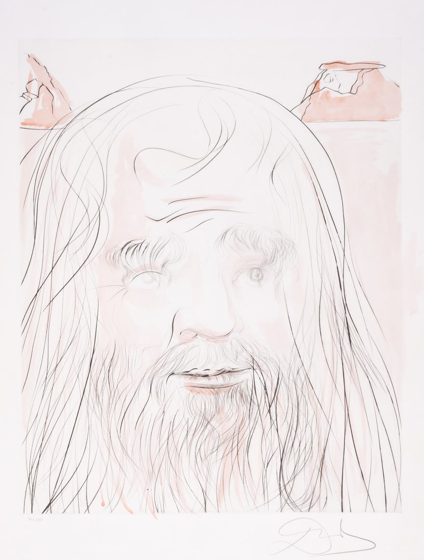 Salvador Dalí (1904-1989) Leonardo, from Hommage à Leonardo Da Vinci (M&L 764a)