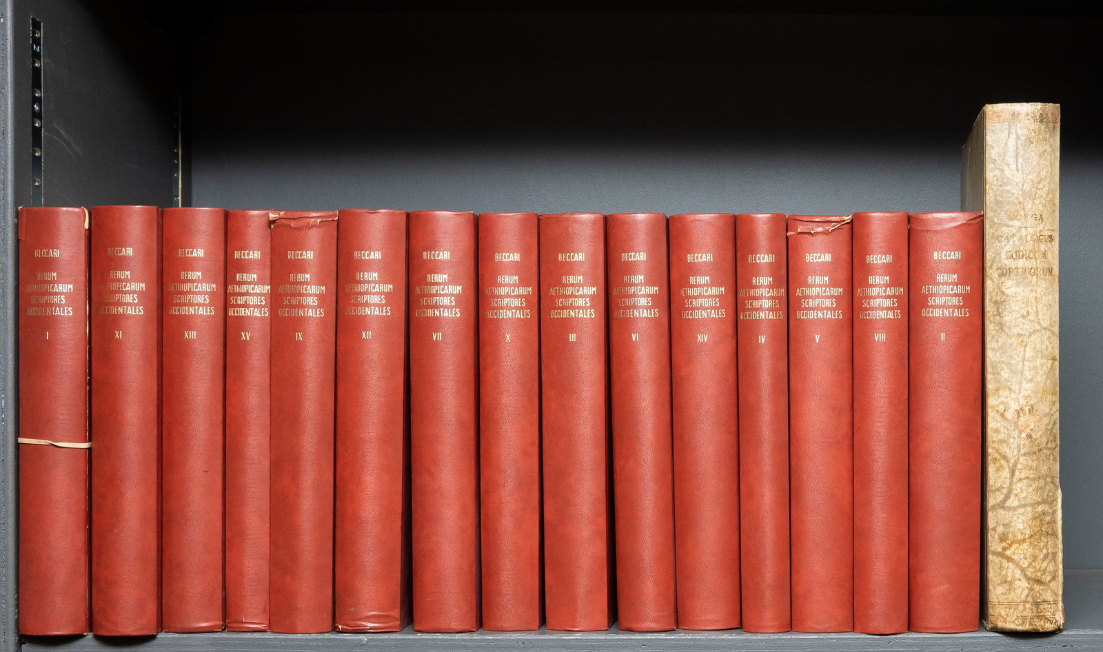 Africa.- Beccari (Camillo) Rerum Aethiopicarum Scriptores Occidentales inediti a saeculo XVI ad XIX, (1 of 1)