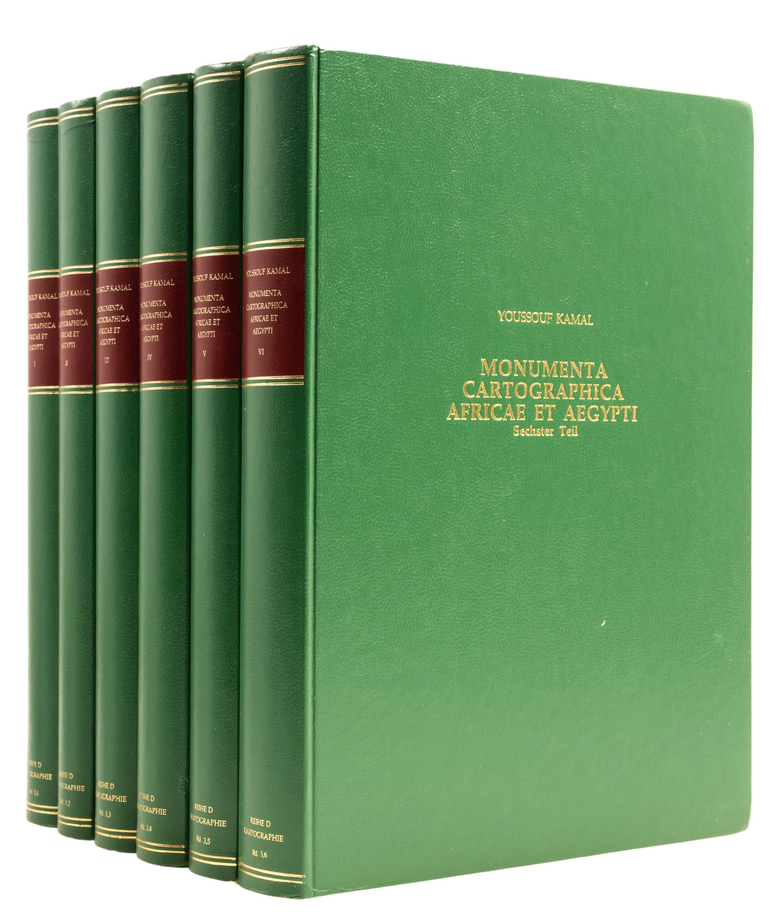 Africa.- Kamal (Youssouf) Monumenta Cartographica Africae et Aegypti, 6 vol., facsimile edition (1 of 1)