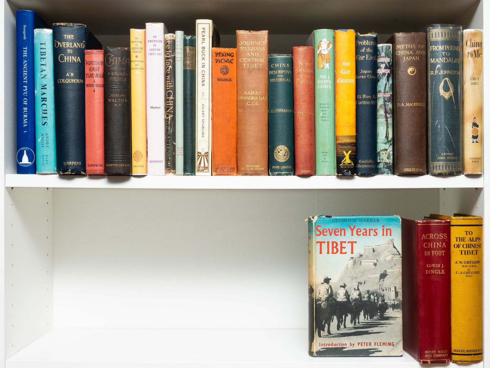 China.- Gregory (J.W.) & C. J. Gregory. To the Alps of Chinese Tibet, first edition, 1923; and (1 of 1)