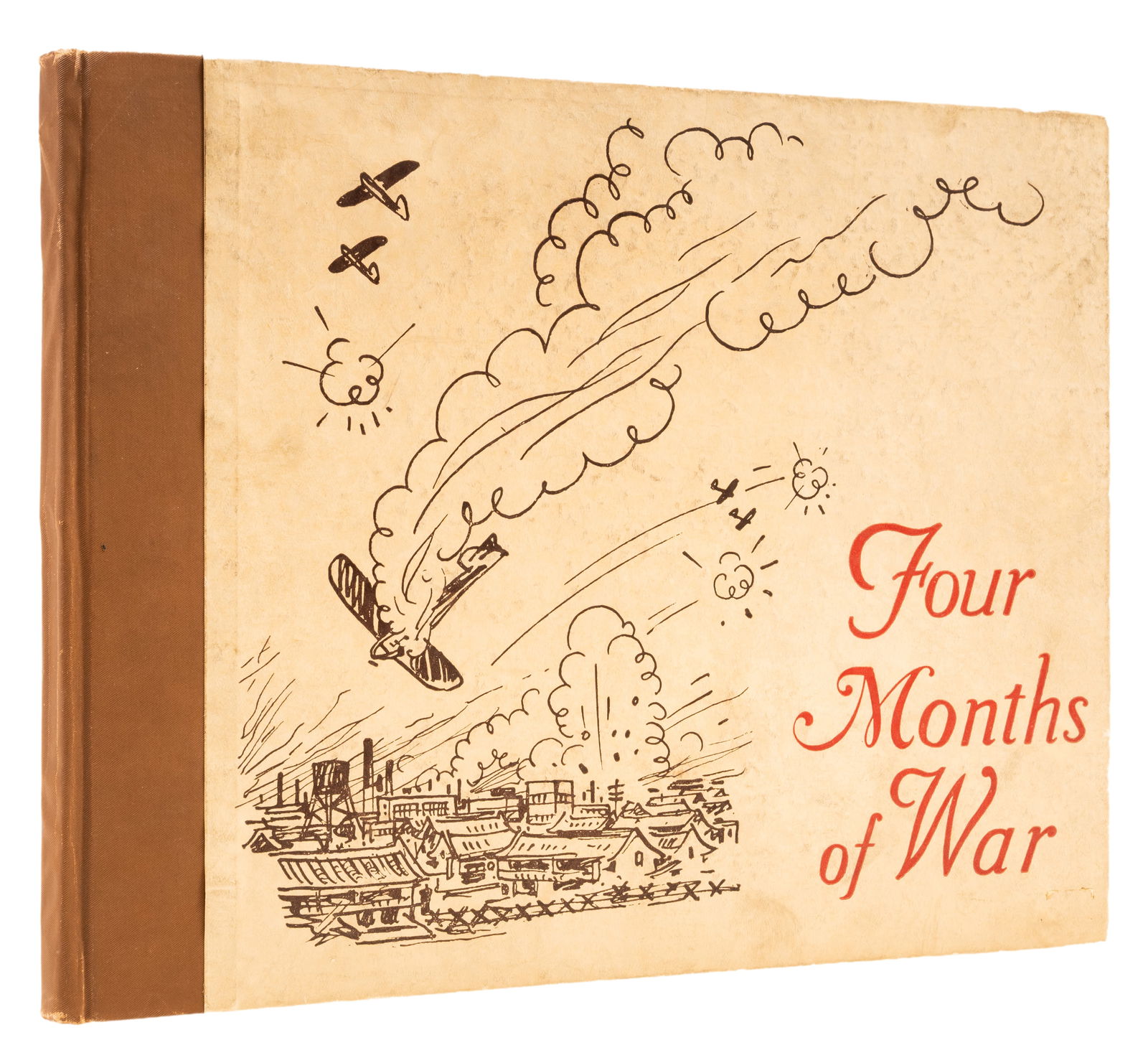 China.- Japan.- [Sapojnikoff (Geogii)], "Sapajou". Four Months of War, Shanghai, North-China Daily (1 of 1)