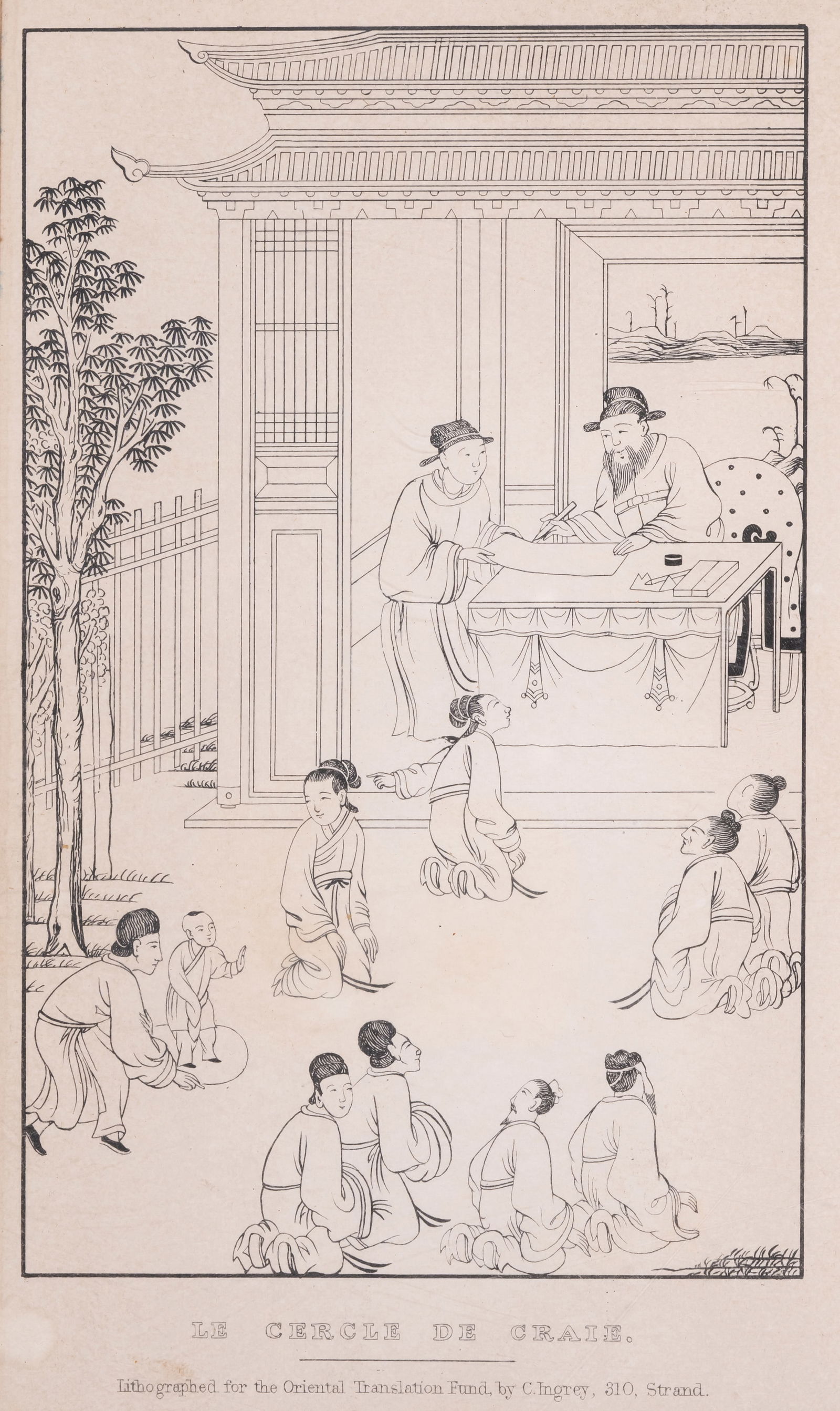 China.- Julien (Stanislas) Hoeï-Lan-Ki, ou l'Histoire du Cercle de Craie, Oriental Translation (1 of 1)