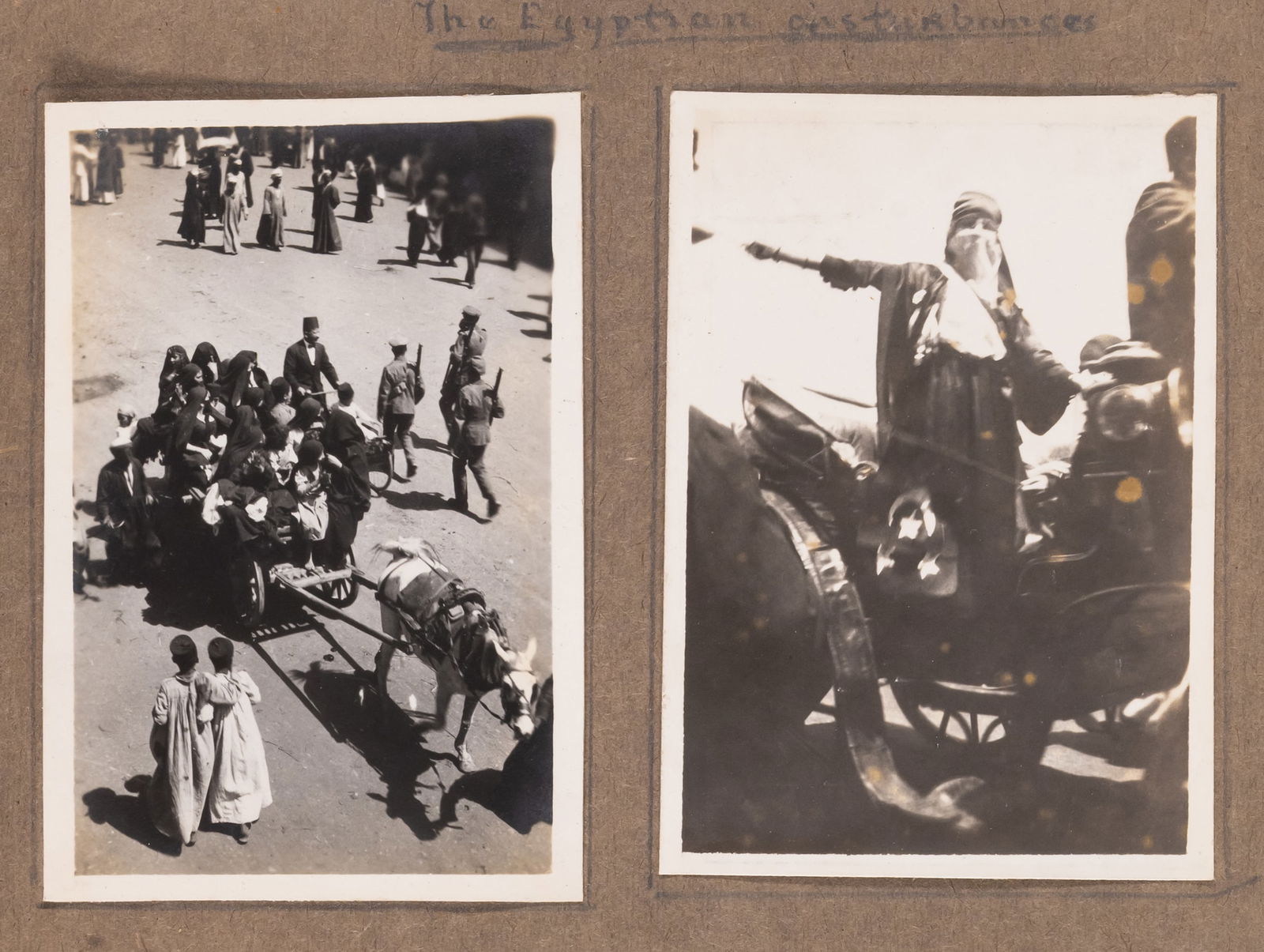 Egypt.- Photograph Album, c.80 vintage photographic prints, [1919] (1 of 1)