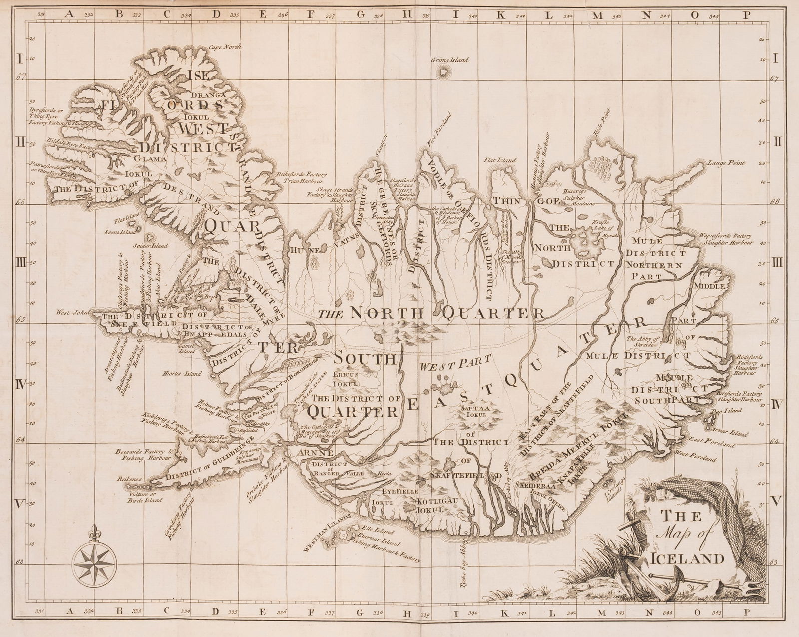 Iceland.- Horrebow (Niels) The Natural History of Iceland, first edition in English, for A. Linde et (1 of 1)