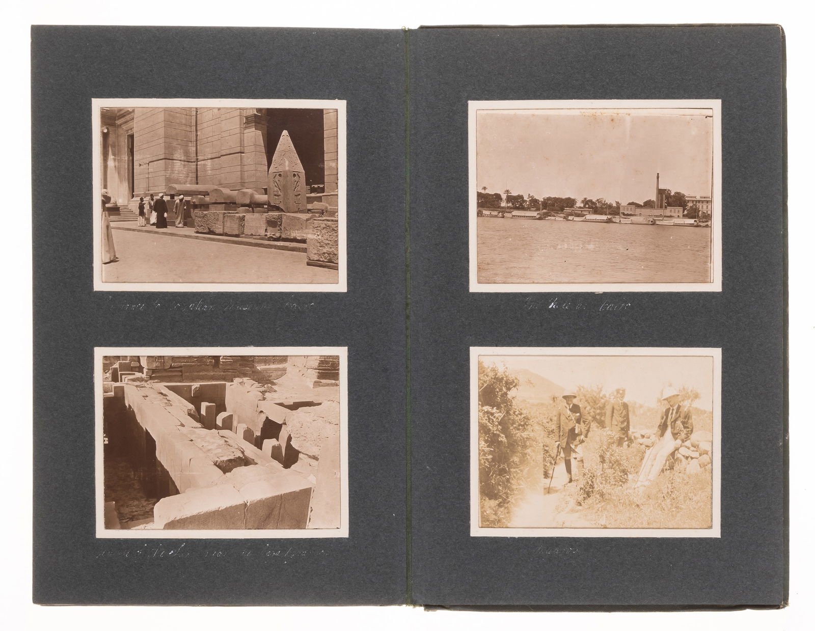 Levant.- [Royal Navy & RAF Photograph Albums], 7 vol., c.300 vintage photographic prints, (1 of 2)